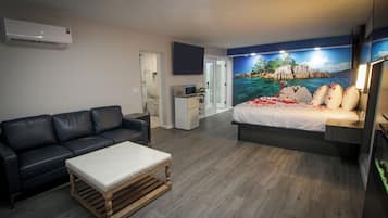 65-inch flat-screen TV with digital channels