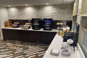 Free daily on-the-go breakfast