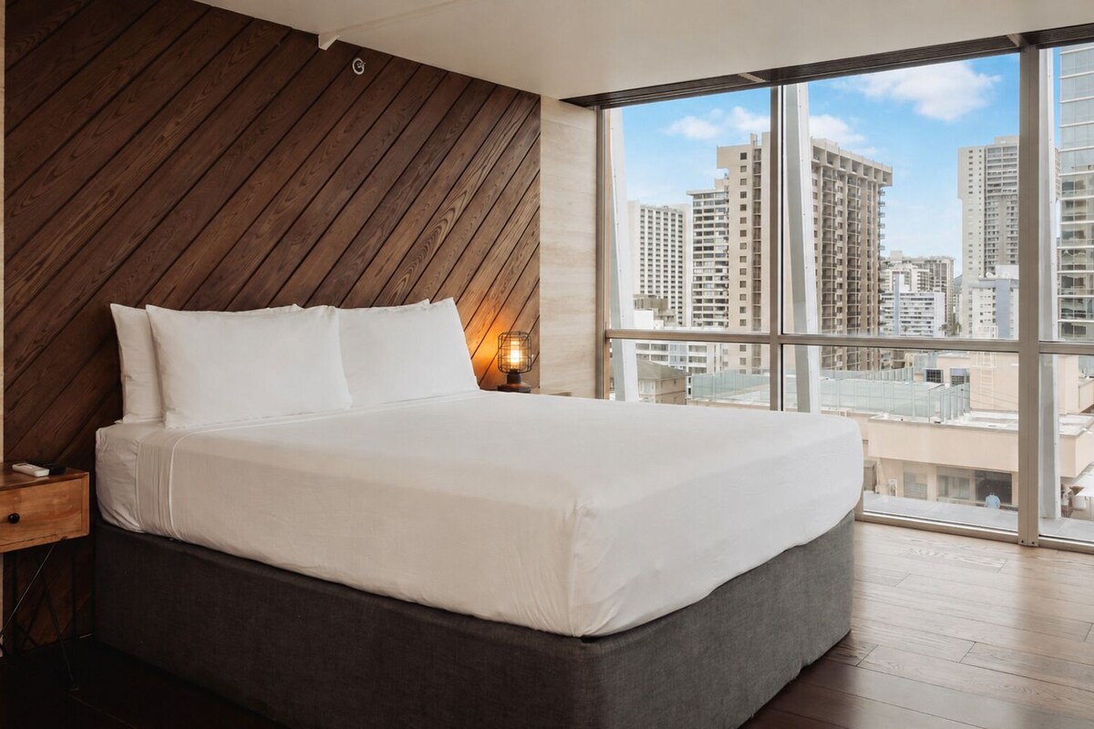 Ático, vistas a la ciudad (Club Access) | Caja fuerte, cunas (de pago), wifi gratis y ropa de cama