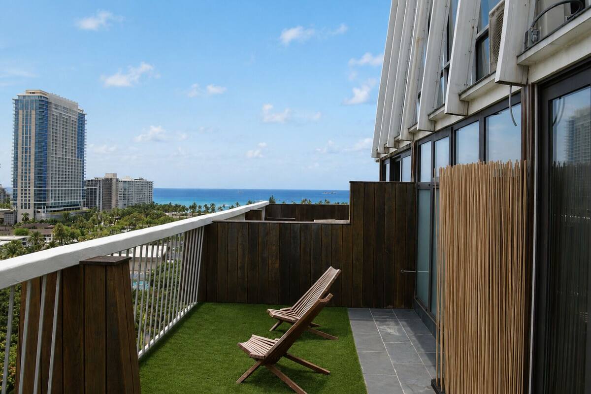 Ático, vistas al mar (Club Access) | Terraza o patio