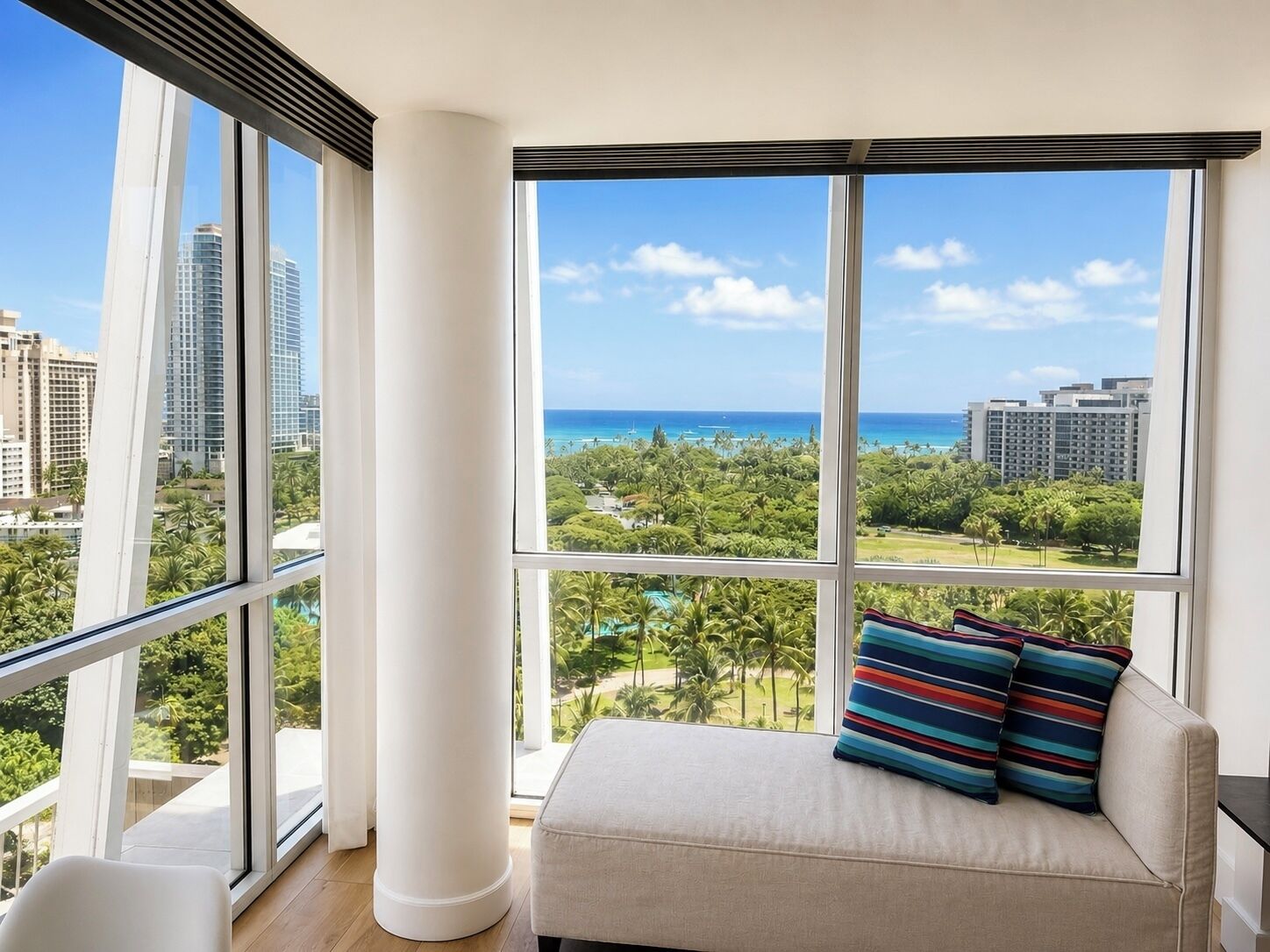 Penthouse, 1 Tempat Tidur King, pemandangan samudra | Pemandangan pantai/laut