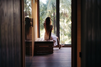 Sauna at Hotel La Croix