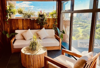 Executive lounge at Hotel La Croix