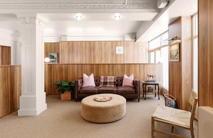 Zona de estar del vestíbulo