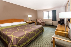 Room, 1 King Bed, Non Smoking - Super 8 by Wyndham St. Charles (St. Charles)