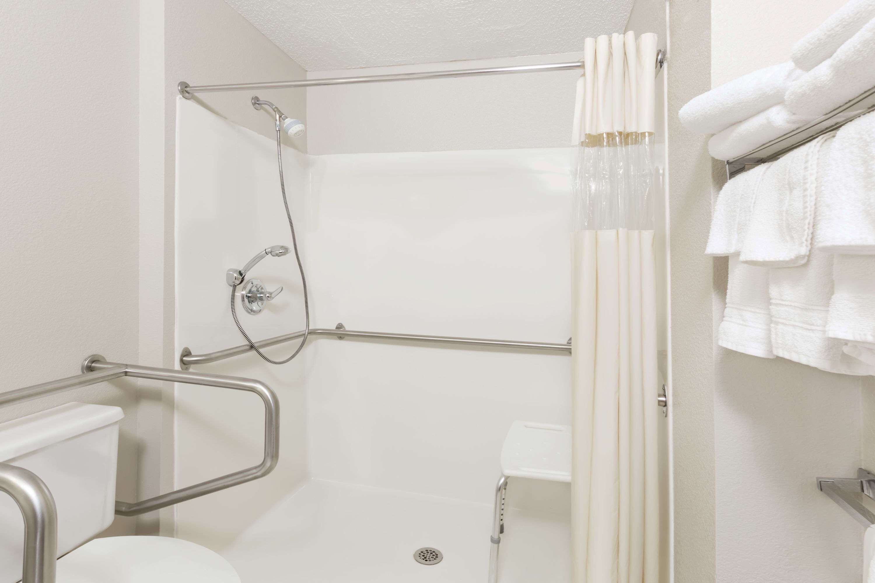 free toiletries, hair dryer, towels, soap