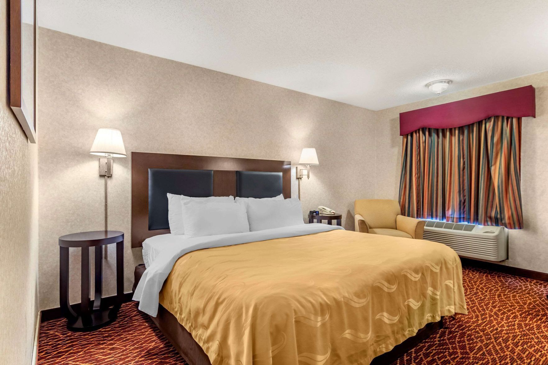 In-room safe, iron/ironing board, free cribs/infant beds, free WiFi