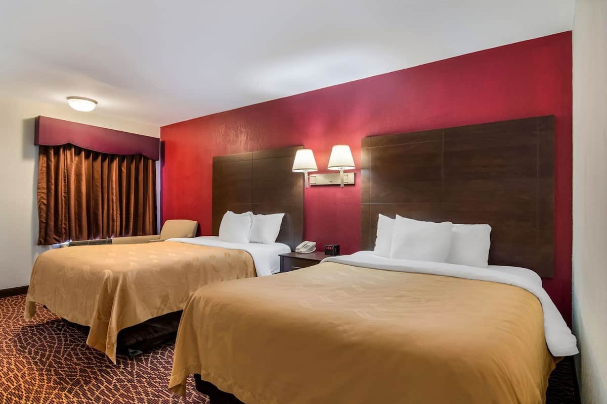 In-room safe, iron/ironing board, free cribs/infant beds, free WiFi
