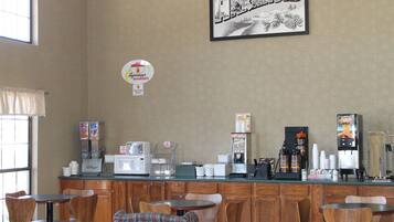 Café da manhã continental grátis todos os dias