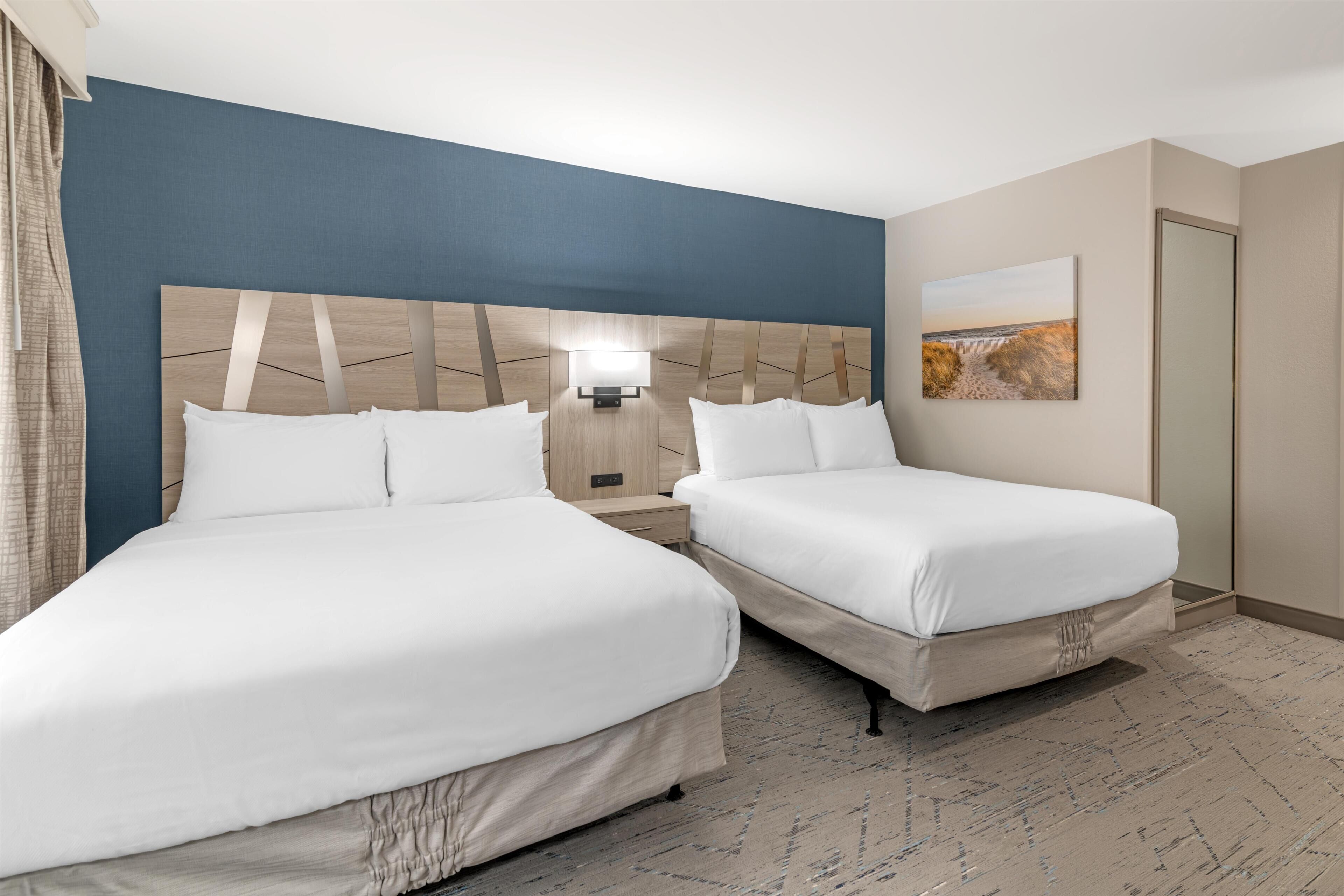 Suite, 2 Queen Beds, Accessible, Bathtub (with Sofabed)