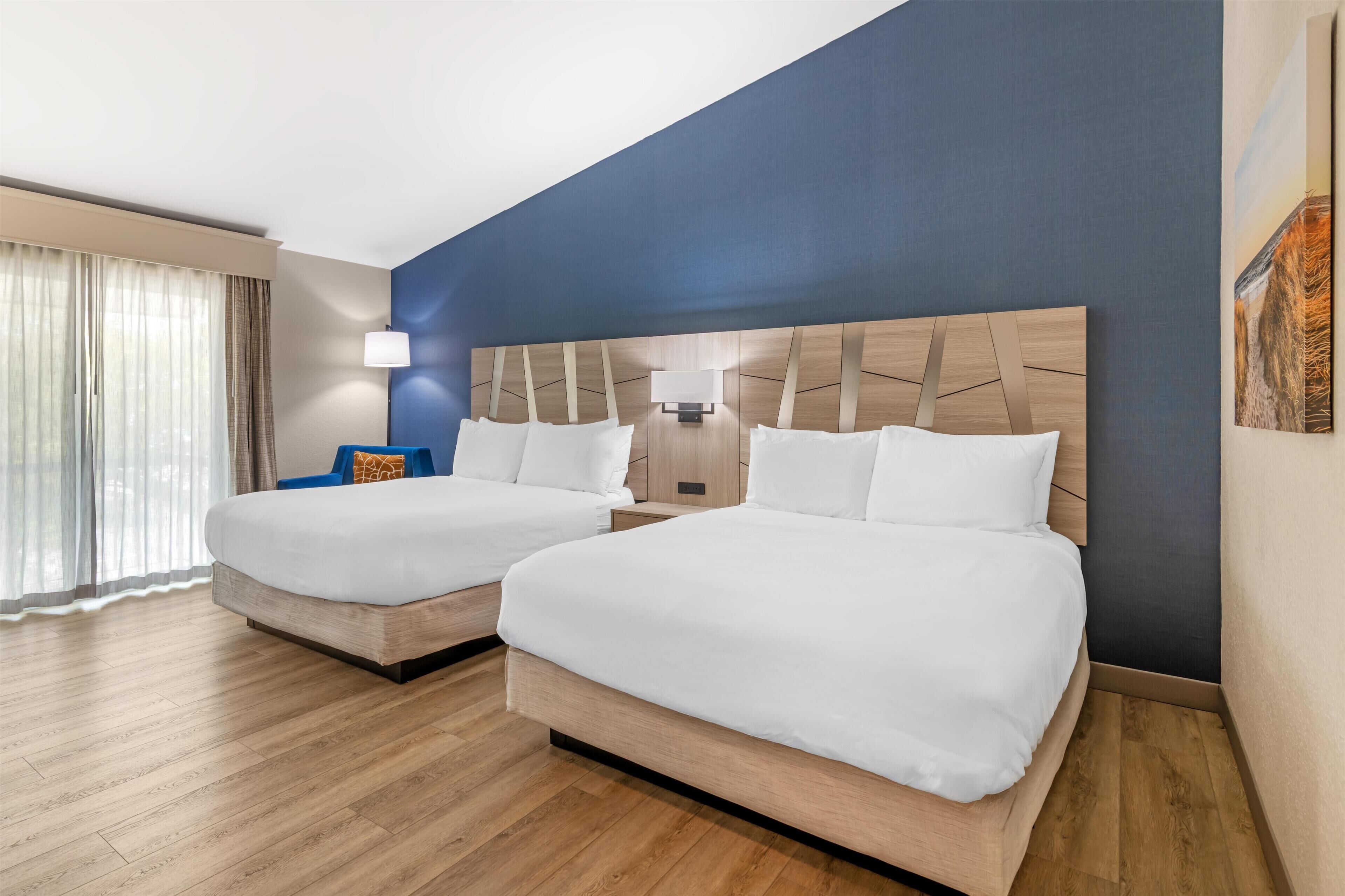 Standard Room, 2 Queen Beds, Non Smoking, Balcony