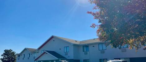 Overnatningsstedets facade