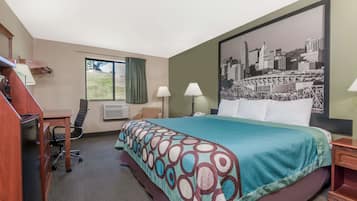 Desk, free cots/infant beds, rollaway beds, free WiFi