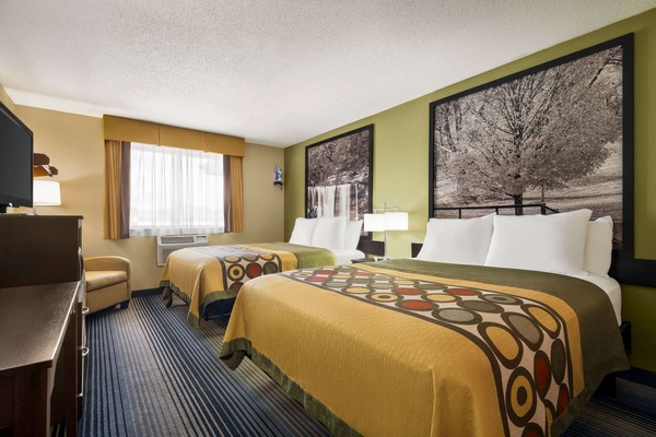 Double Room, 2 Double Beds | Desk, cribs (free), rollaway beds (surcharge), WiFi (free)