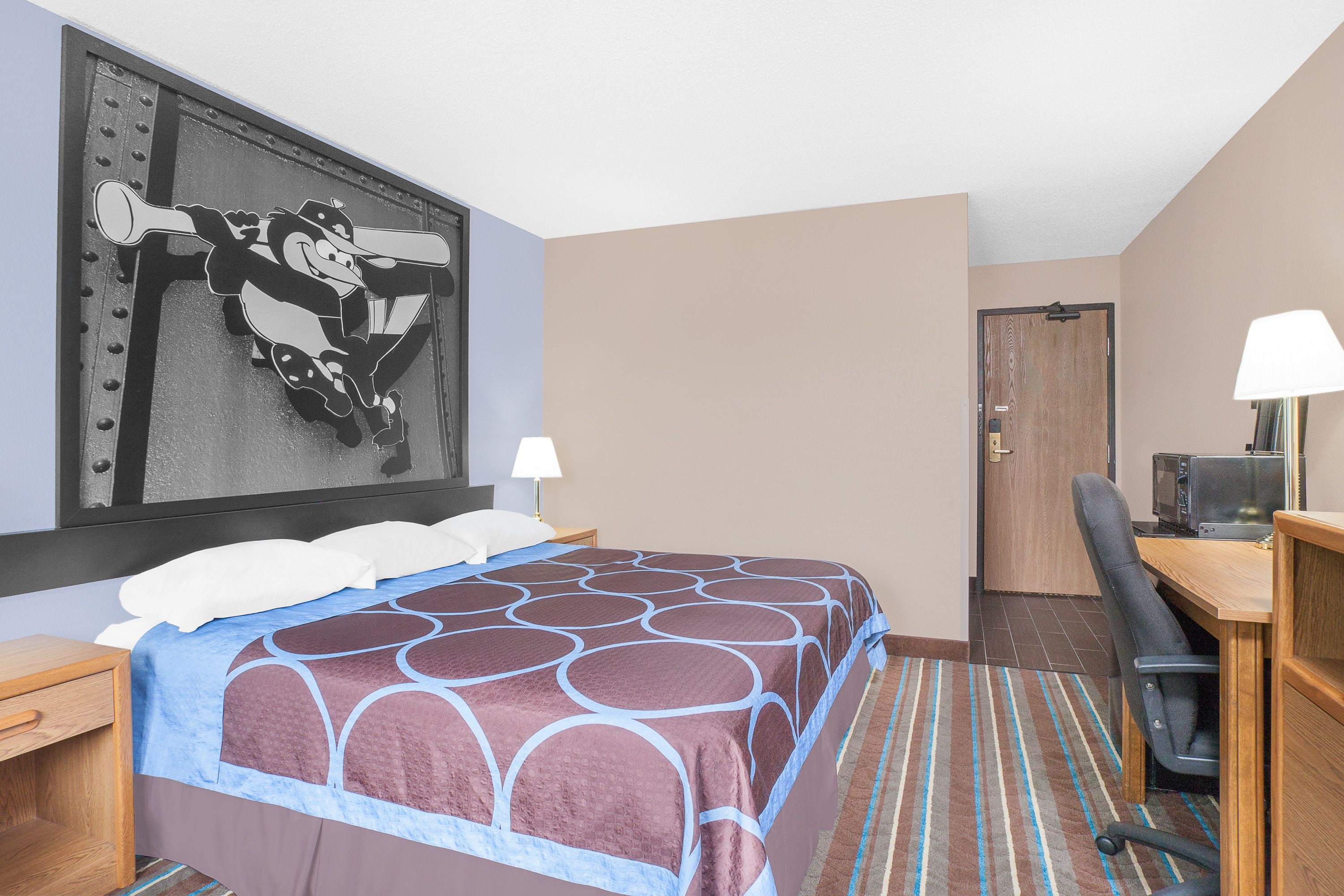 In-room safe, desk, soundproofing, rollaway beds