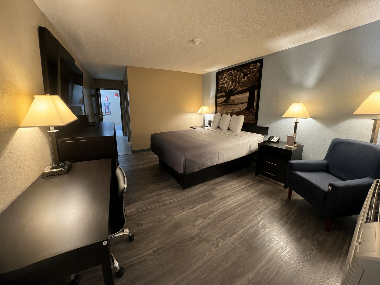 1 Queen Mobility Accessible Room | In-room safe, desk, iron/ironing board, free WiFi
