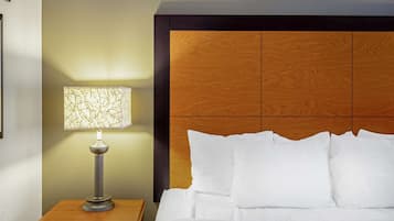 Ropa de cama de alta calidad y cortinas blackout