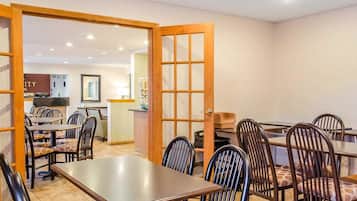 Free buffet breakfast