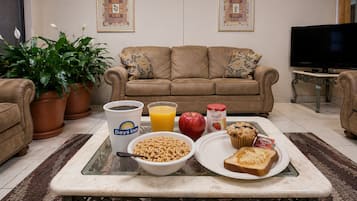 Selvbetjent frokost er inkludert hver dag
