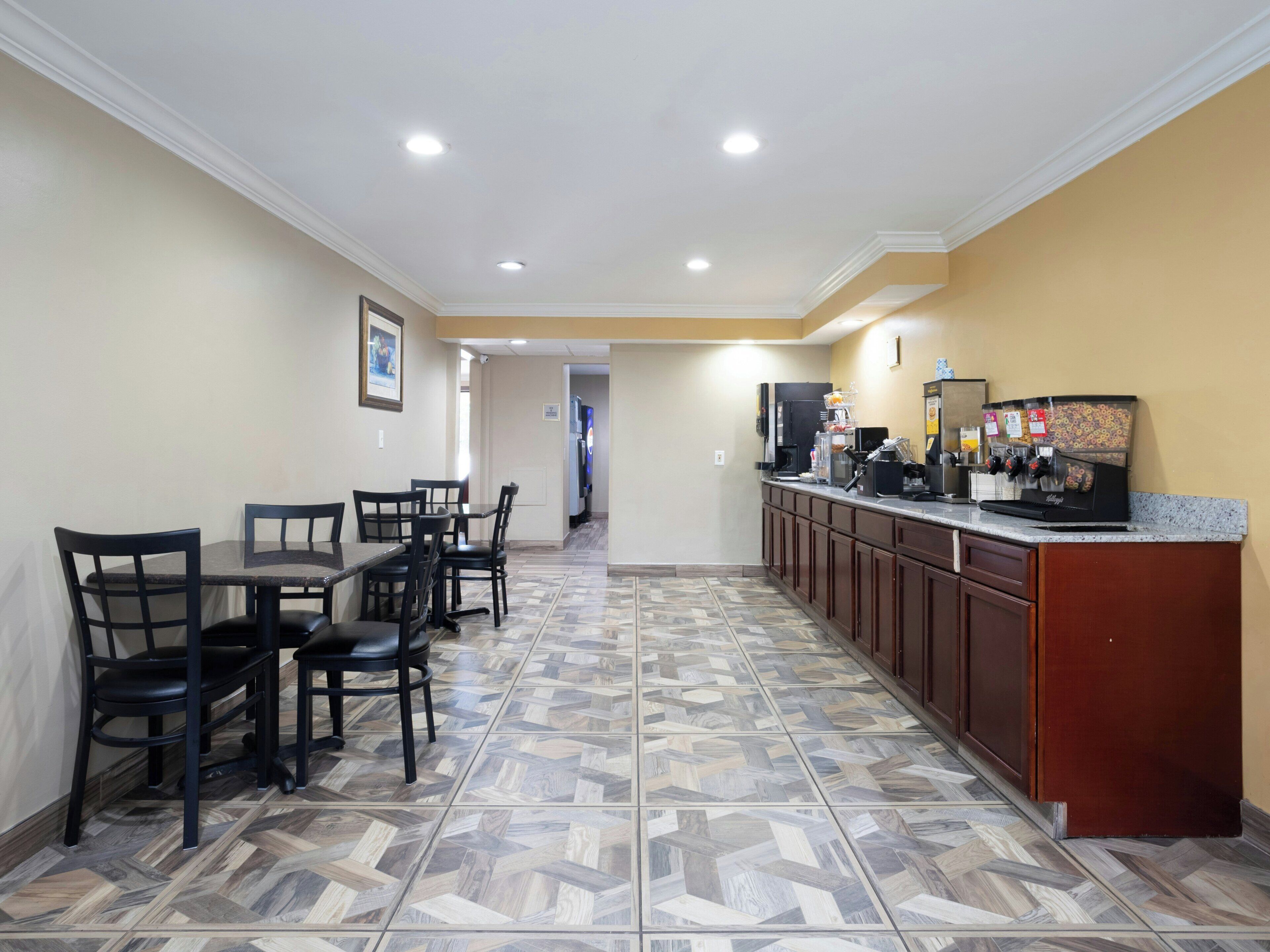 Breakfast area