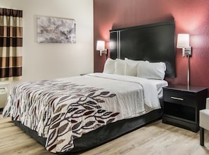Superior Room, 1 King Bed (Smoke Free) | Iron/ironing board, free cots/infant beds, rollaway beds, free WiFi
