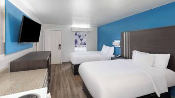 Suite estudio, 2 camas matrimoniales, para no fumadores | Camas con pillow-top, escritorio y tabla de planchar con plancha