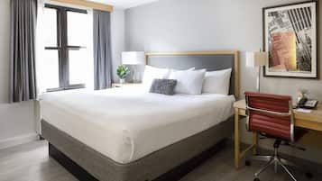 Egyptian cotton sheets, premium bedding, pillowtop beds, in-room safe
