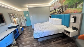 Standardzimmer, 1 King-Bett | Pillowtop-Betten, Schreibtisch, Verdunkelungsvorhänge
