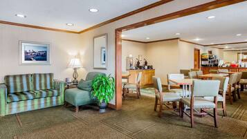 Petit déjeuner continental compris tous les jours