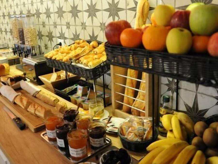 Daily buffet breakfast (EUR 13 per person)