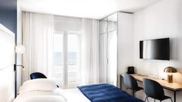 1 habitación y ropa de cama de alta calidad