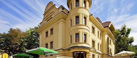 Façade de l’hébergement