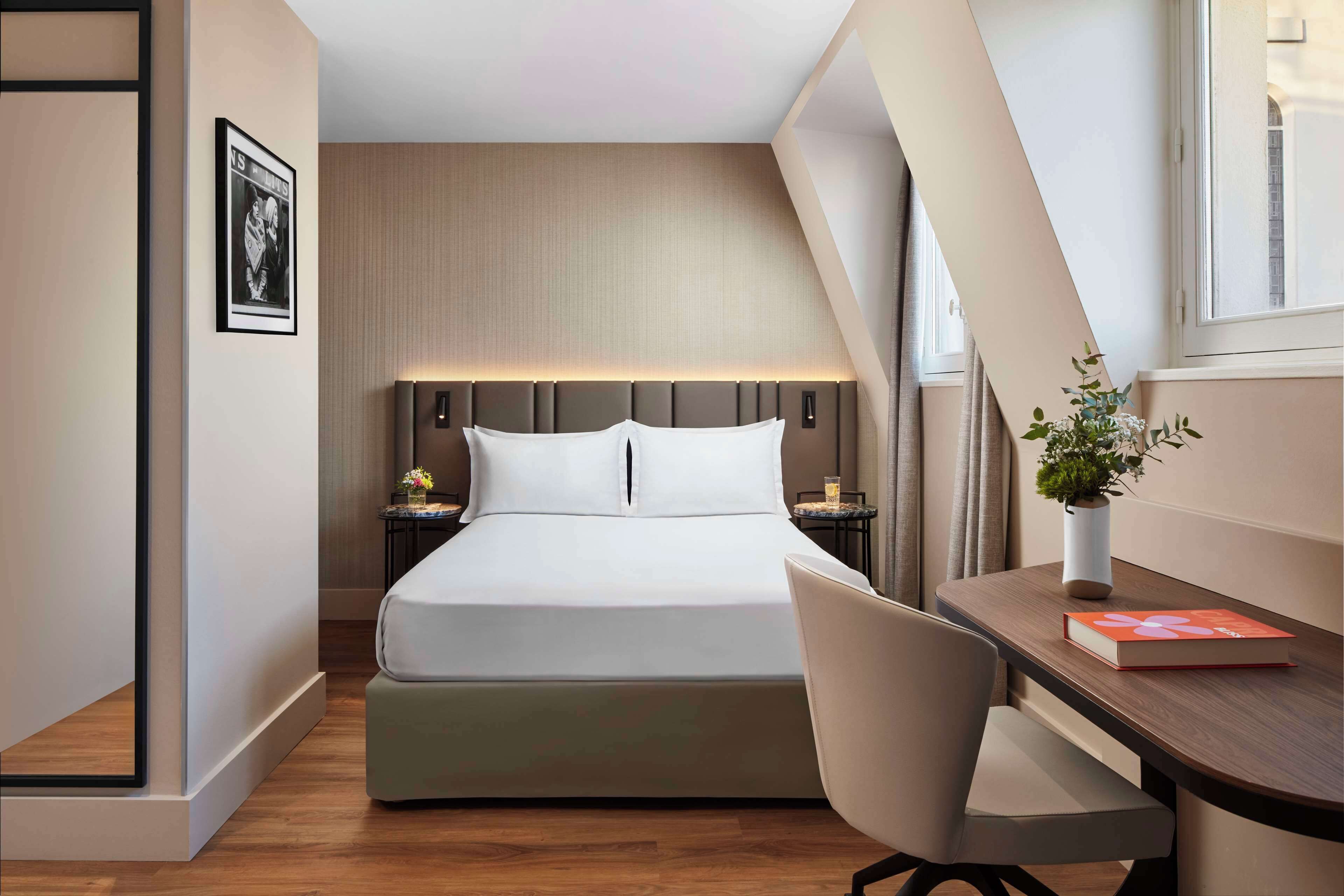 Minibar, desk, blackout curtains, soundproofing