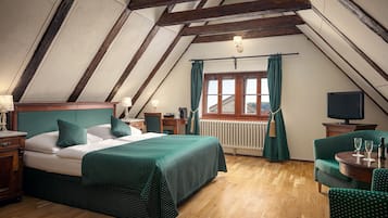 Ropa de cama hipoalergénica y minibar