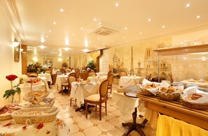 Daily buffet breakfast (EUR 14 per person)