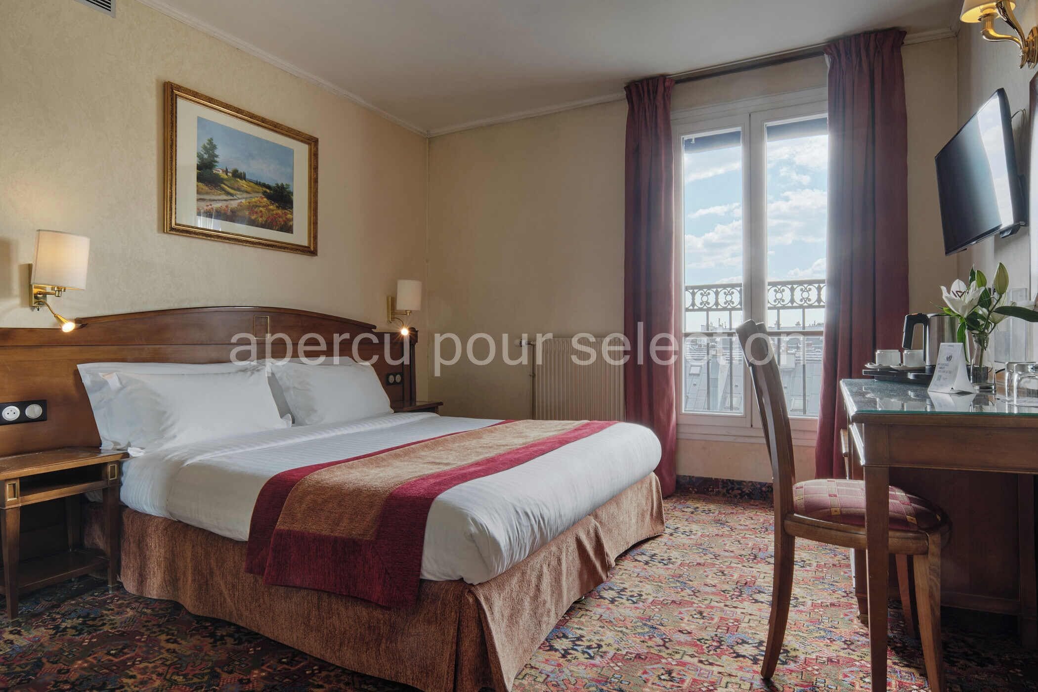 Chambre Double Supérieure | Minibar, coffres-forts dans les chambres, bureau, chambres insonorisées