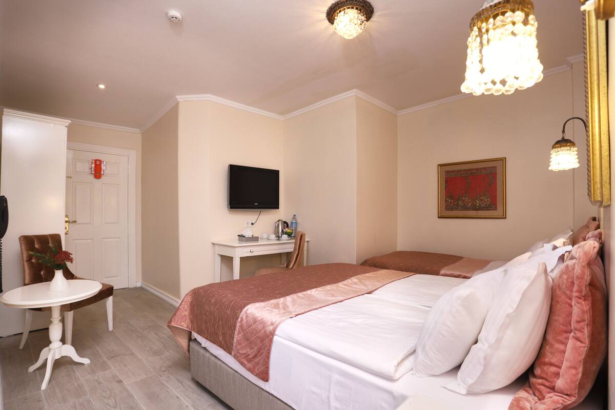 Premium bedding, down comforters, Select Comfort beds, minibar