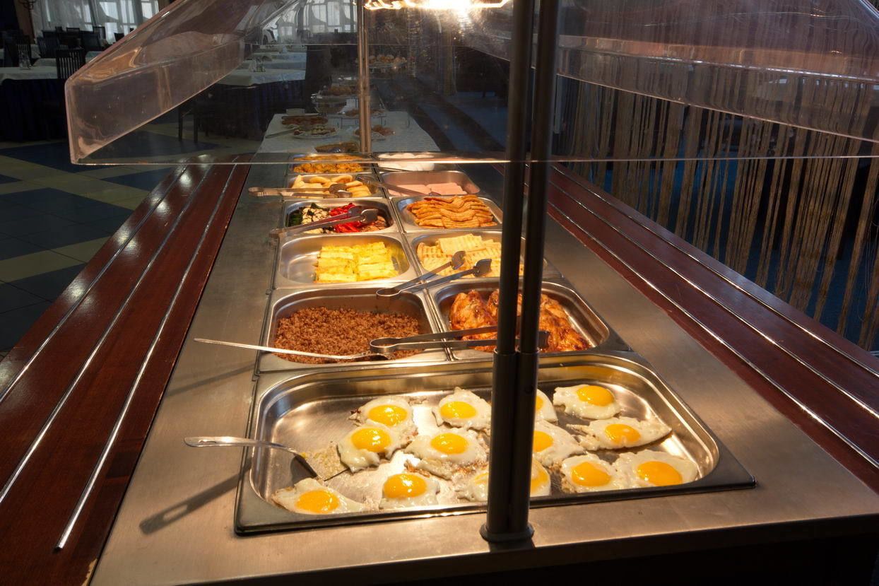 daily buffet breakfast (usd 9 per person)