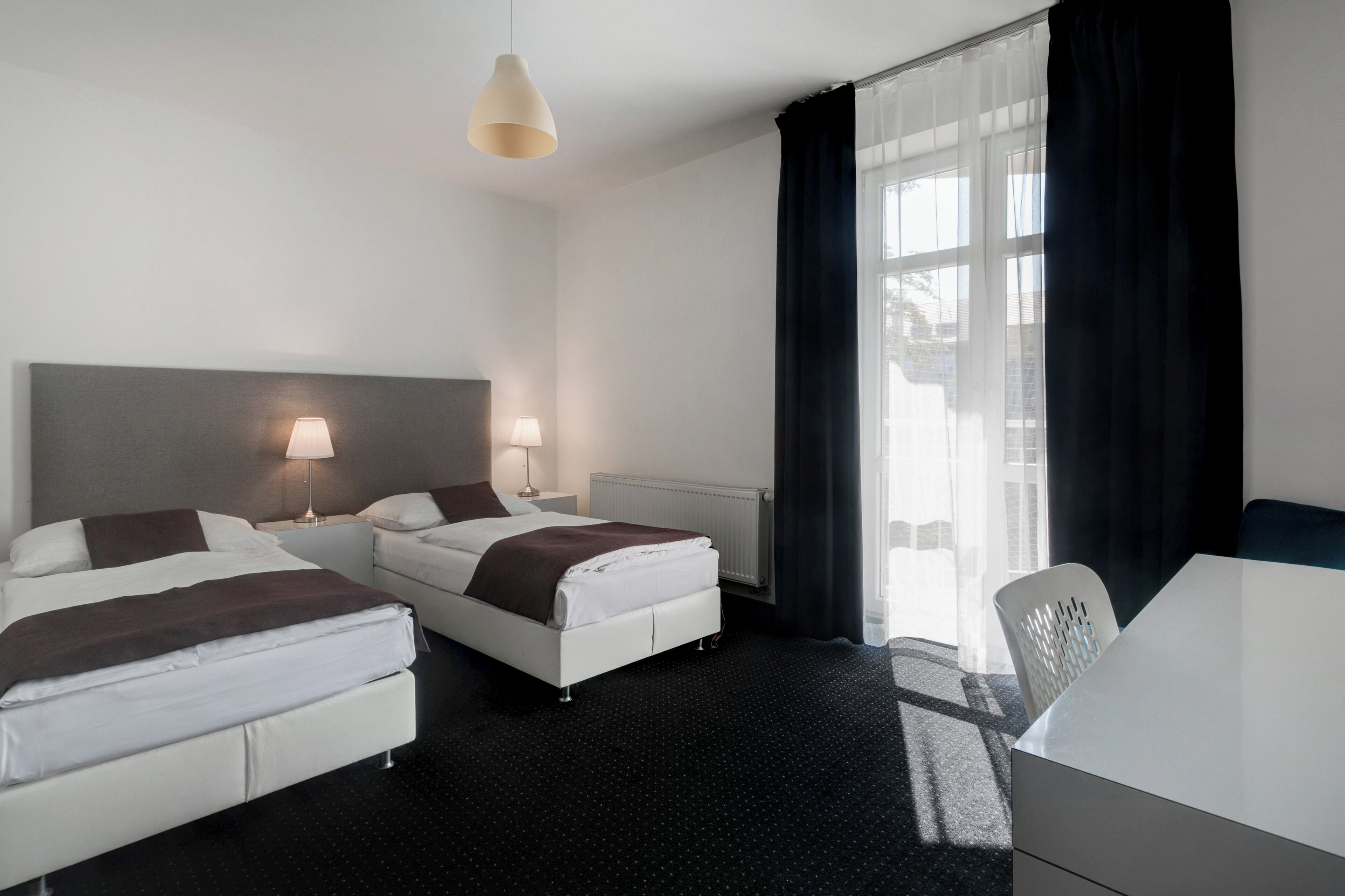 double / twin room | 1 bedroom, in-room safe, desk, blackout curtains