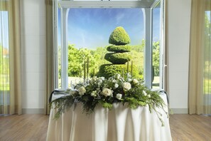 Indoor wedding