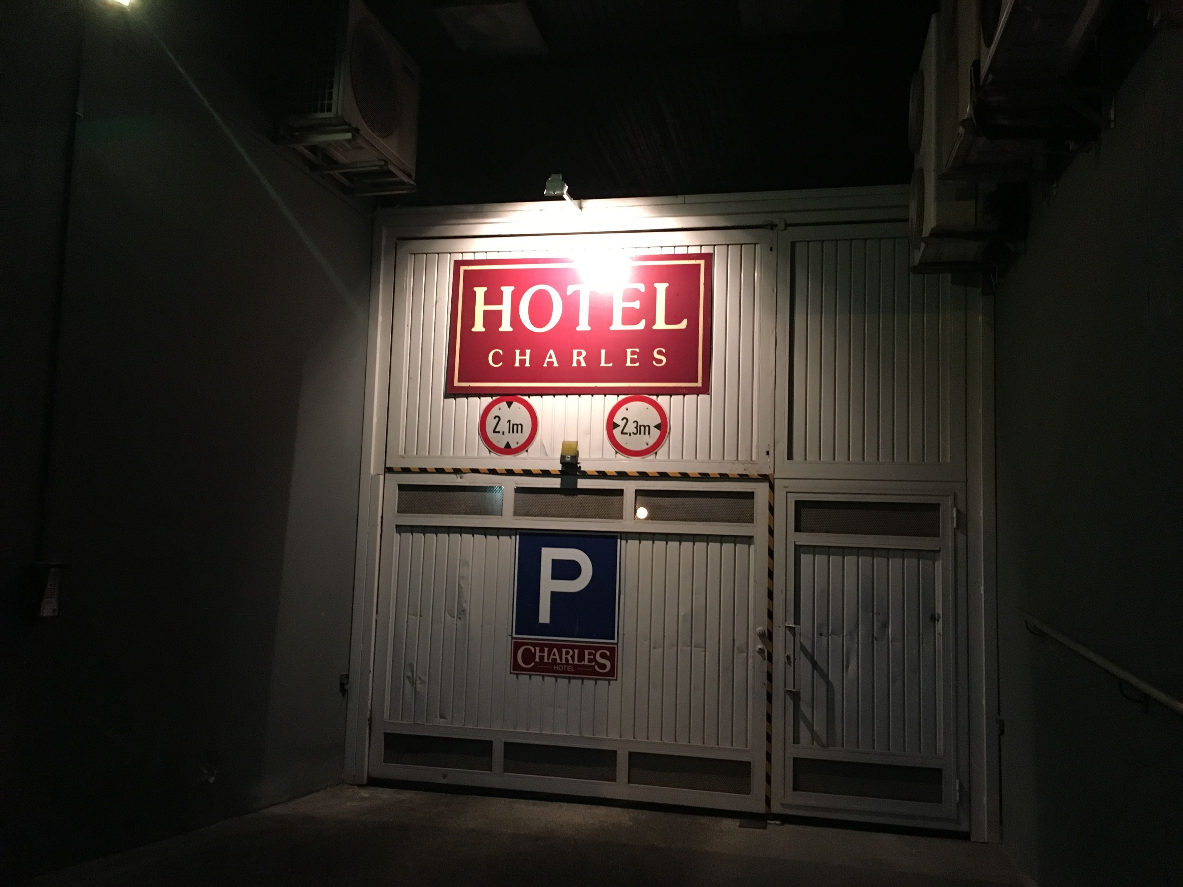 self-parking (surcharge) 16 per night