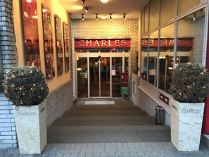 Entrée de l’hébergement