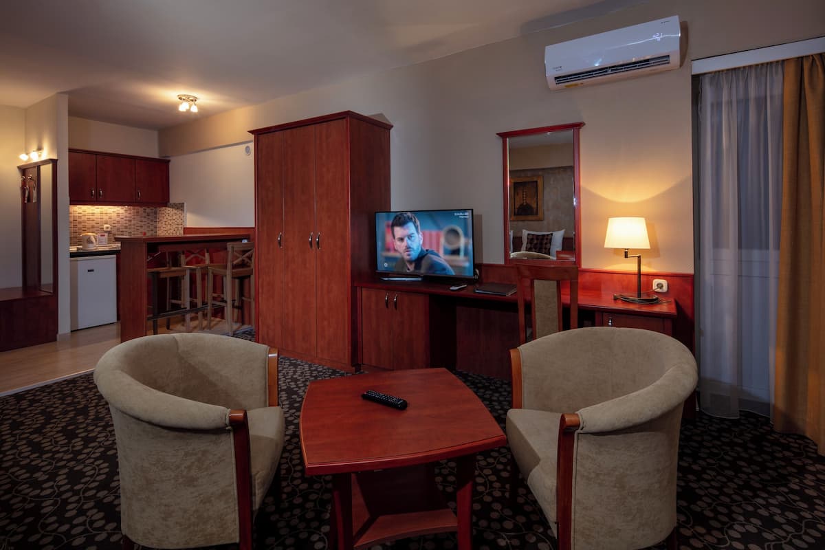 Standard Studio Double | Minibar, in-room safe, desk, blackout curtains