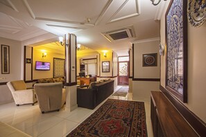 Interior entrance