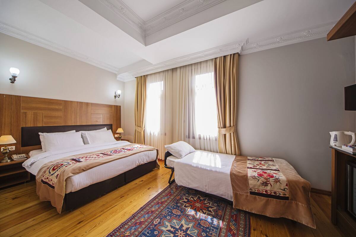 Triple Room | Premium bedding, down comforters, minibar, in-room safe