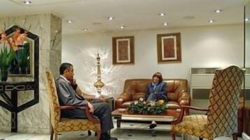 Sala de estar en el lobby