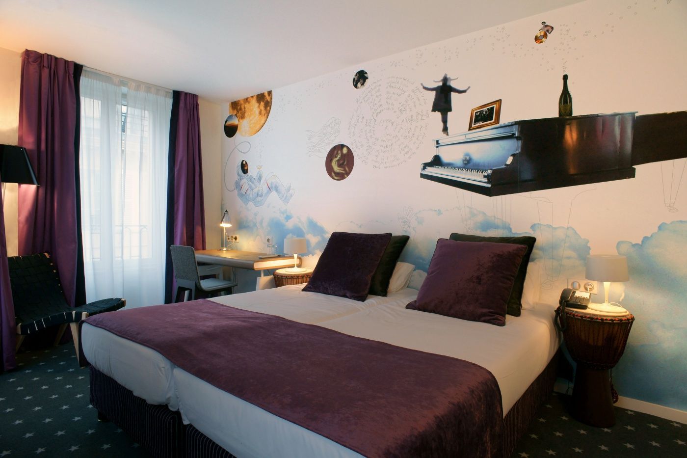 premium bedding, minibar, in-room safe, desk