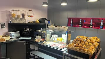 Daily buffet breakfast (EUR 18 per person)