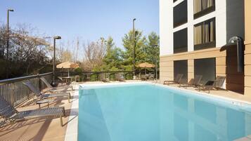 Seasonal outdoor pool