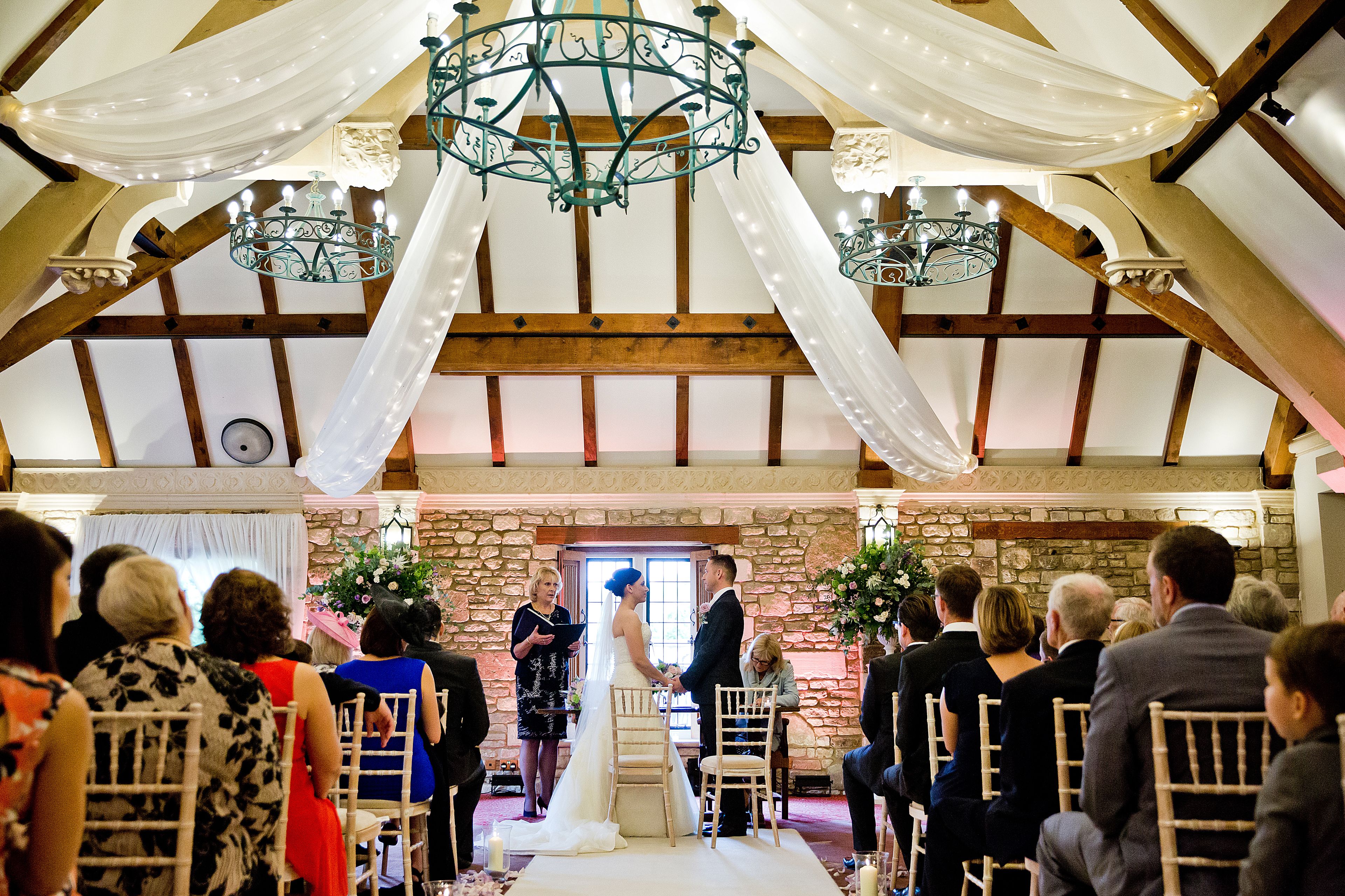 Indoor wedding